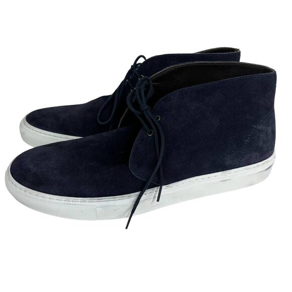 To Boot New York Adam Derrick Woodrow Navy Blue Suede Men's Size 8 NWOB - Picture 4 of 9